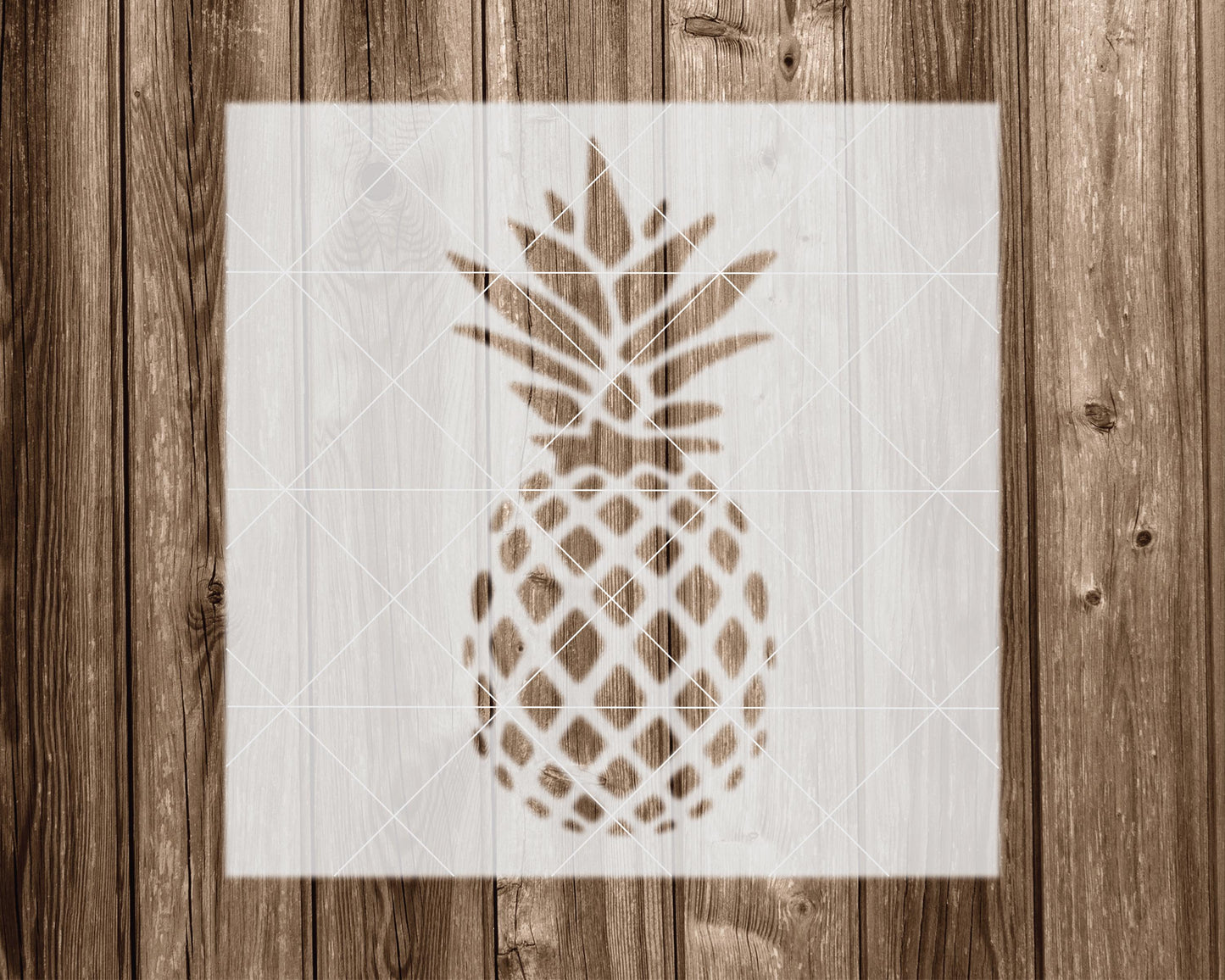 Pineapple Stencil, Reusable Stencil For Painting And Crafts, 2246