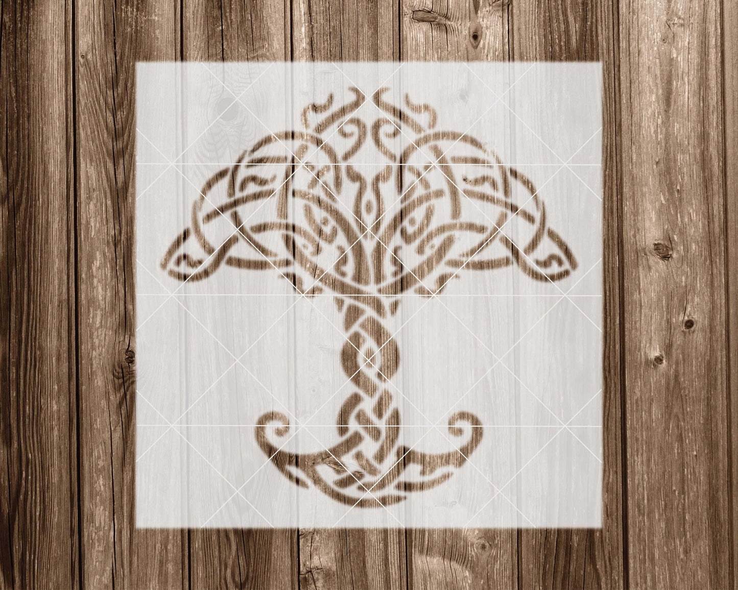 Tree Of Life Stencil, Reusable Stencil For Painting And Crafts, 2275