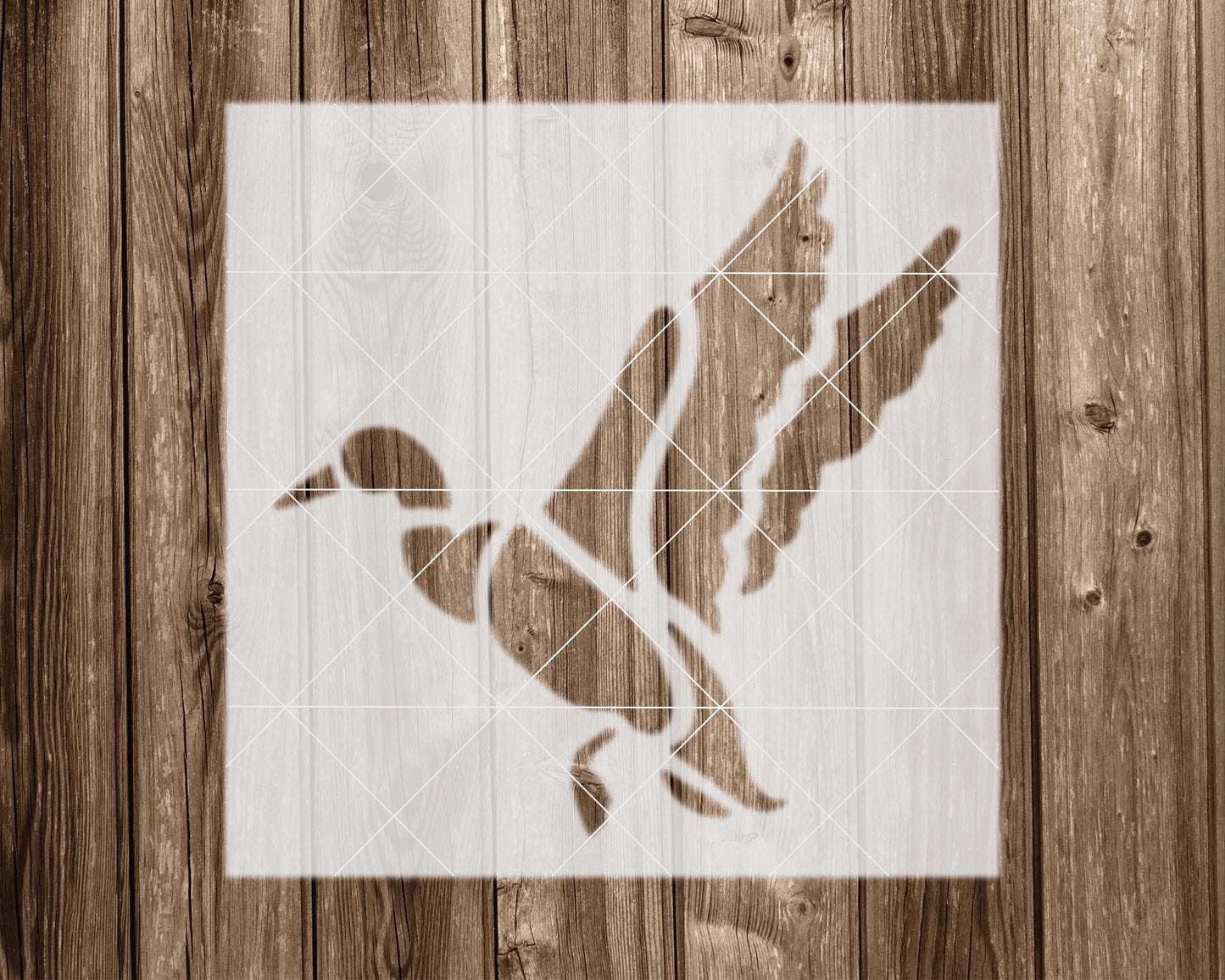 Duck Stencil, Reusable Stencil For Painting And Crafts, 2240