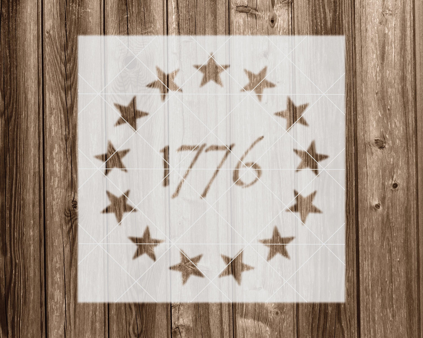 1776 Stars Stencil, Reusable Stencil For Painting, 2232