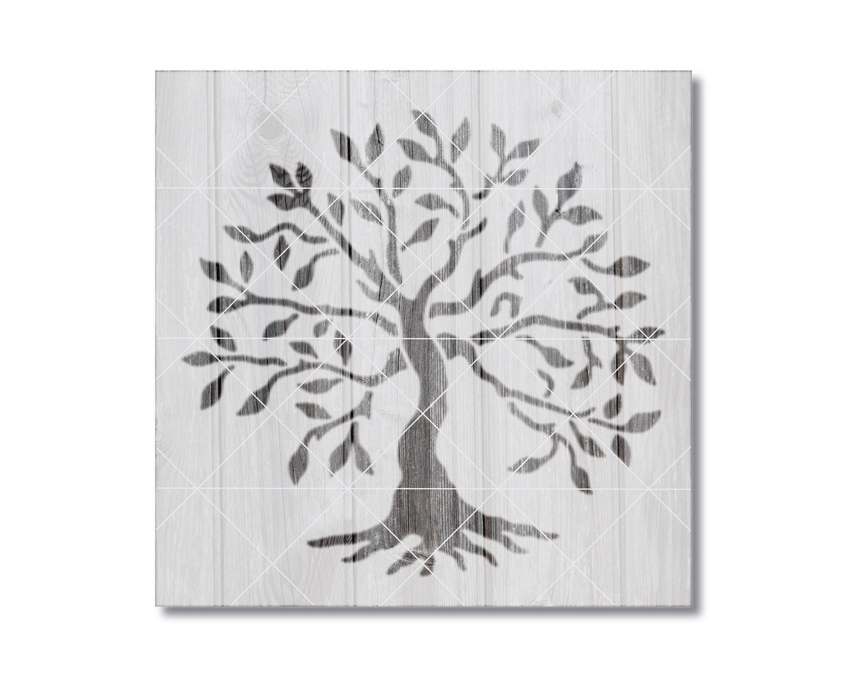 Tree Of Life Stencil, Reusable Mylar for Painting and Crafts, 2363
