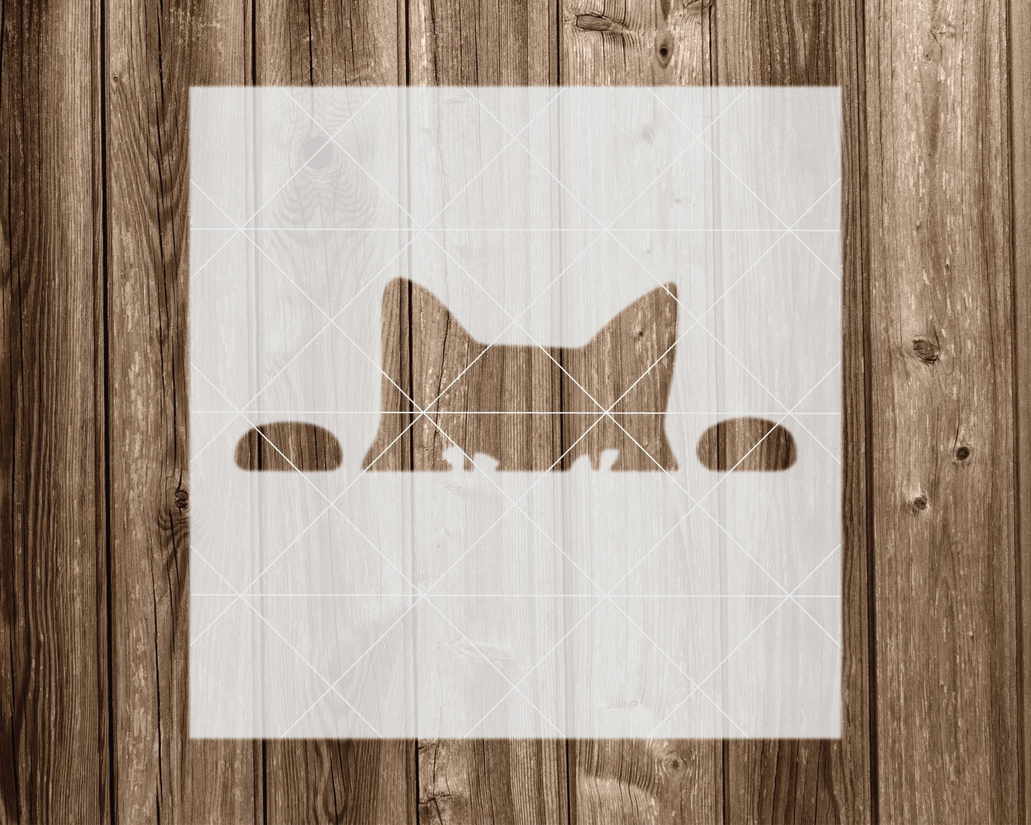 Cat Stencil, Reusable Stencil For Painting, 2097