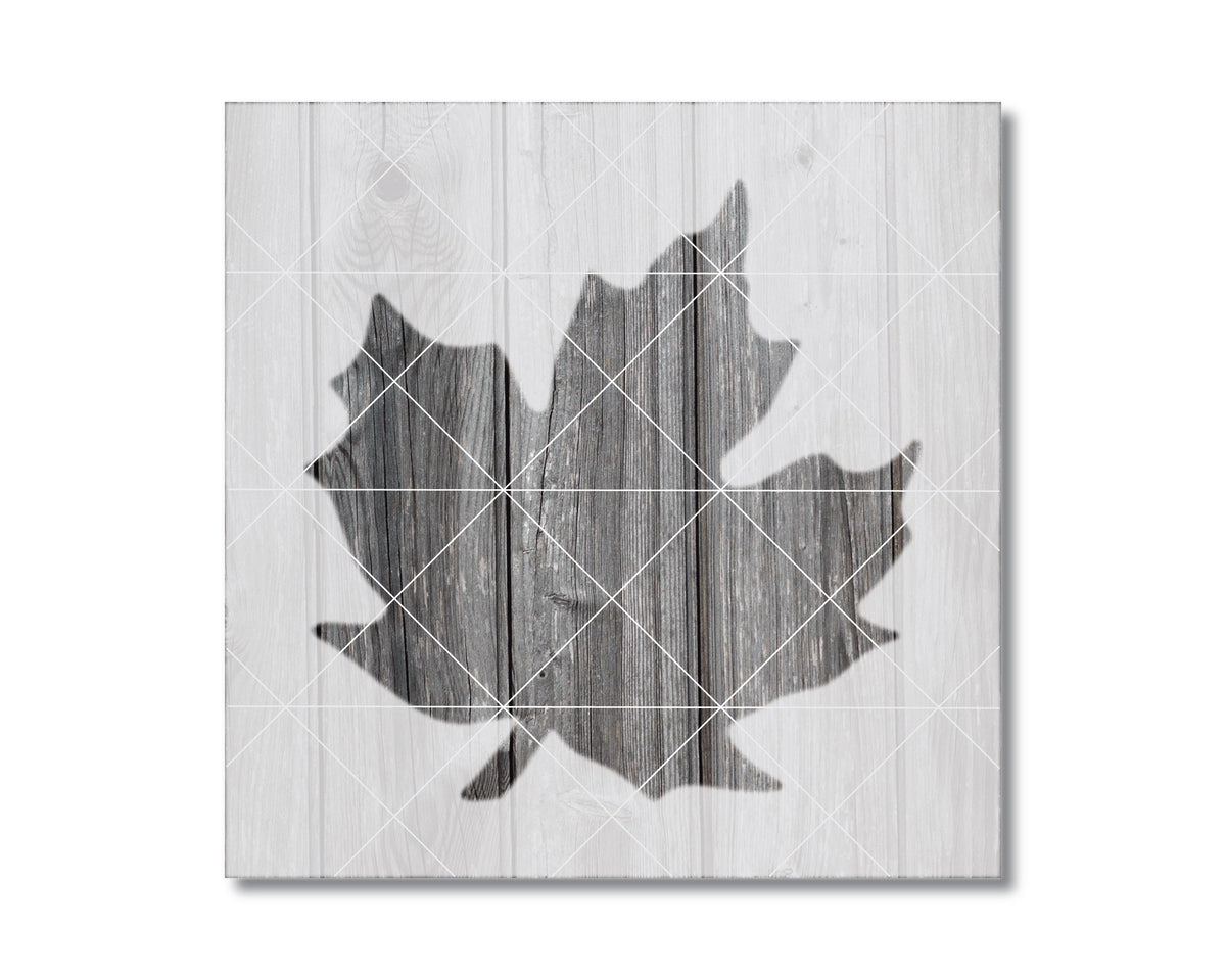 Leaf Stencil, Reusable Stencil For Painting And Crafts, 2342