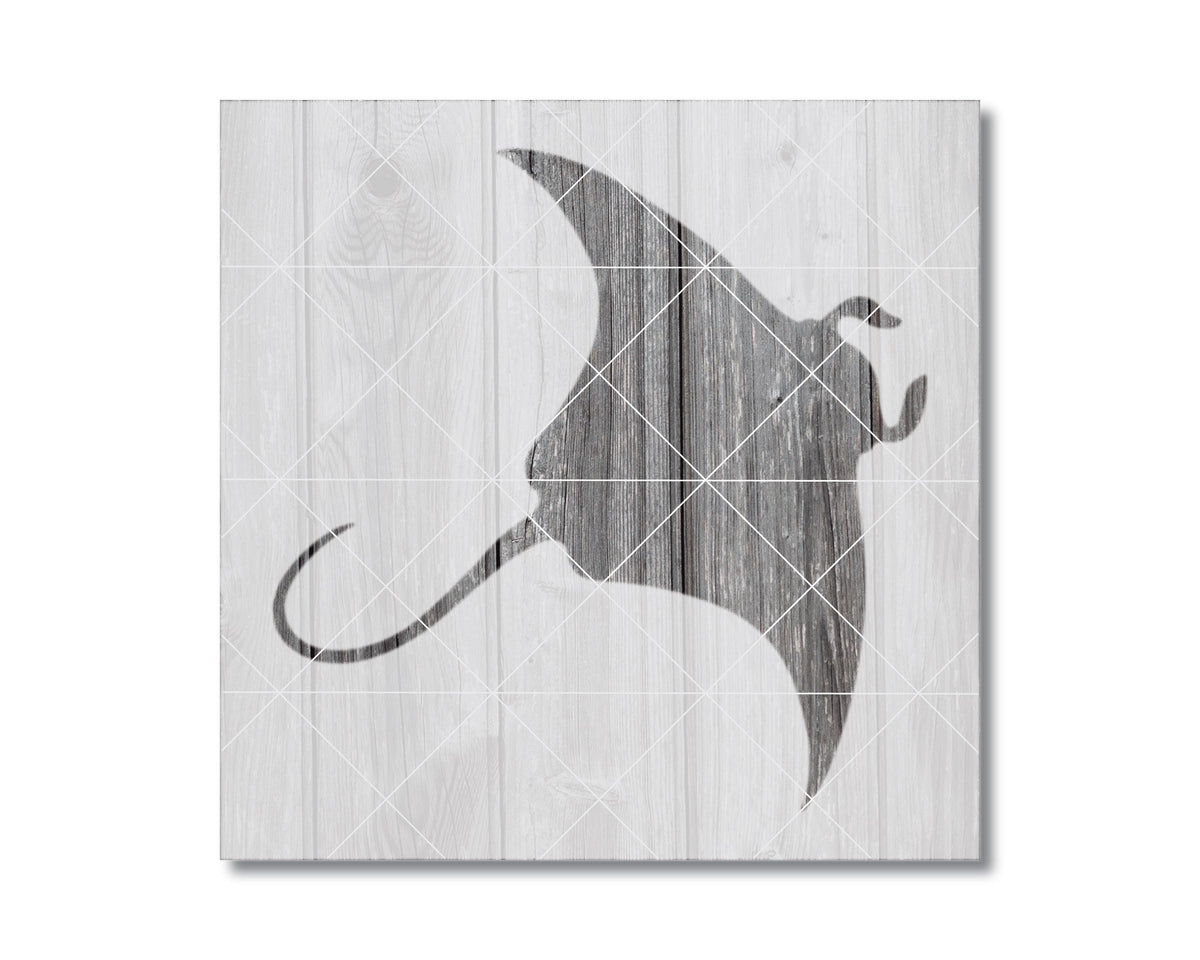 Reusable Painting Stencil - Flexible Mylar Sheet Ray Pattern Craft Tool 2341