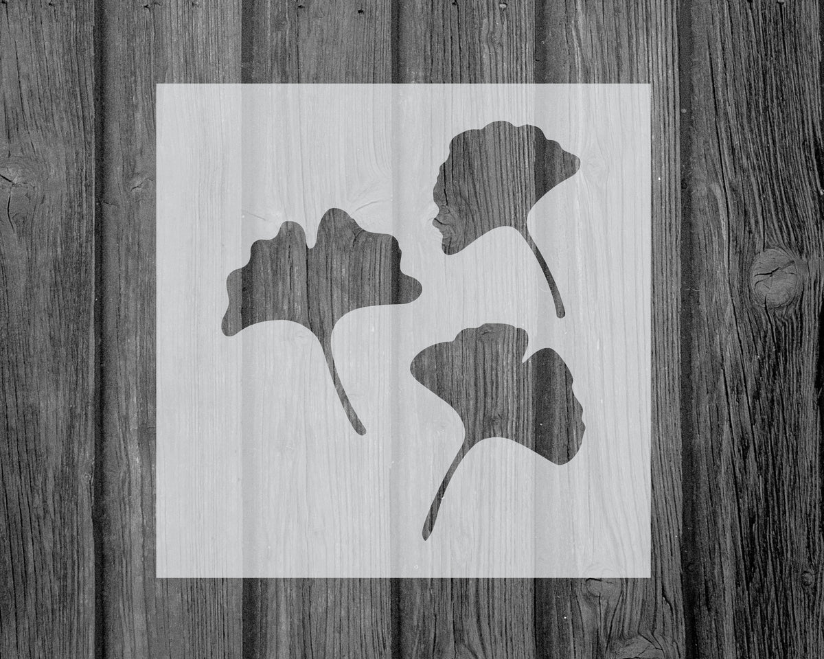 Ginkgo Leaves Stencil, Reusable Stencil For Painting And Crafts, 838