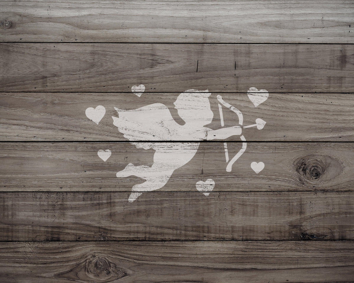 Cupid Stencil, Reusable Stencil For Painting And Crafts, 951
