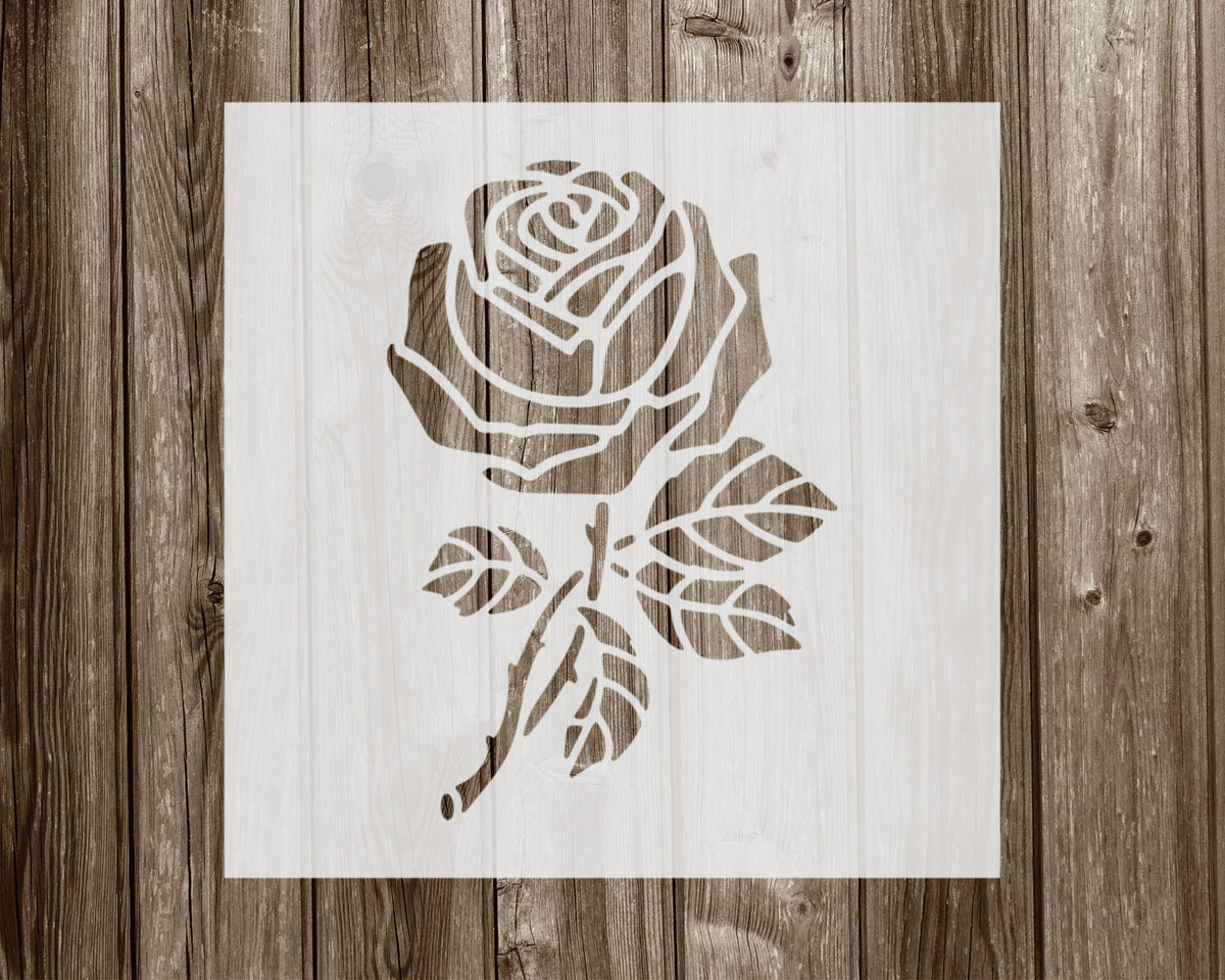 Rose Stencil, Reusable Stencil For Painting And Crafts, 279