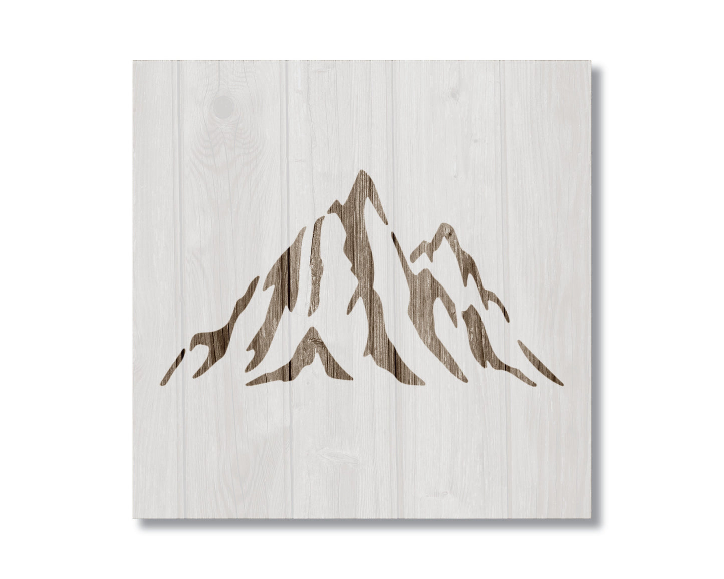 Mountains Stencil, Reusable Stencil For Painting And Crafts, 202