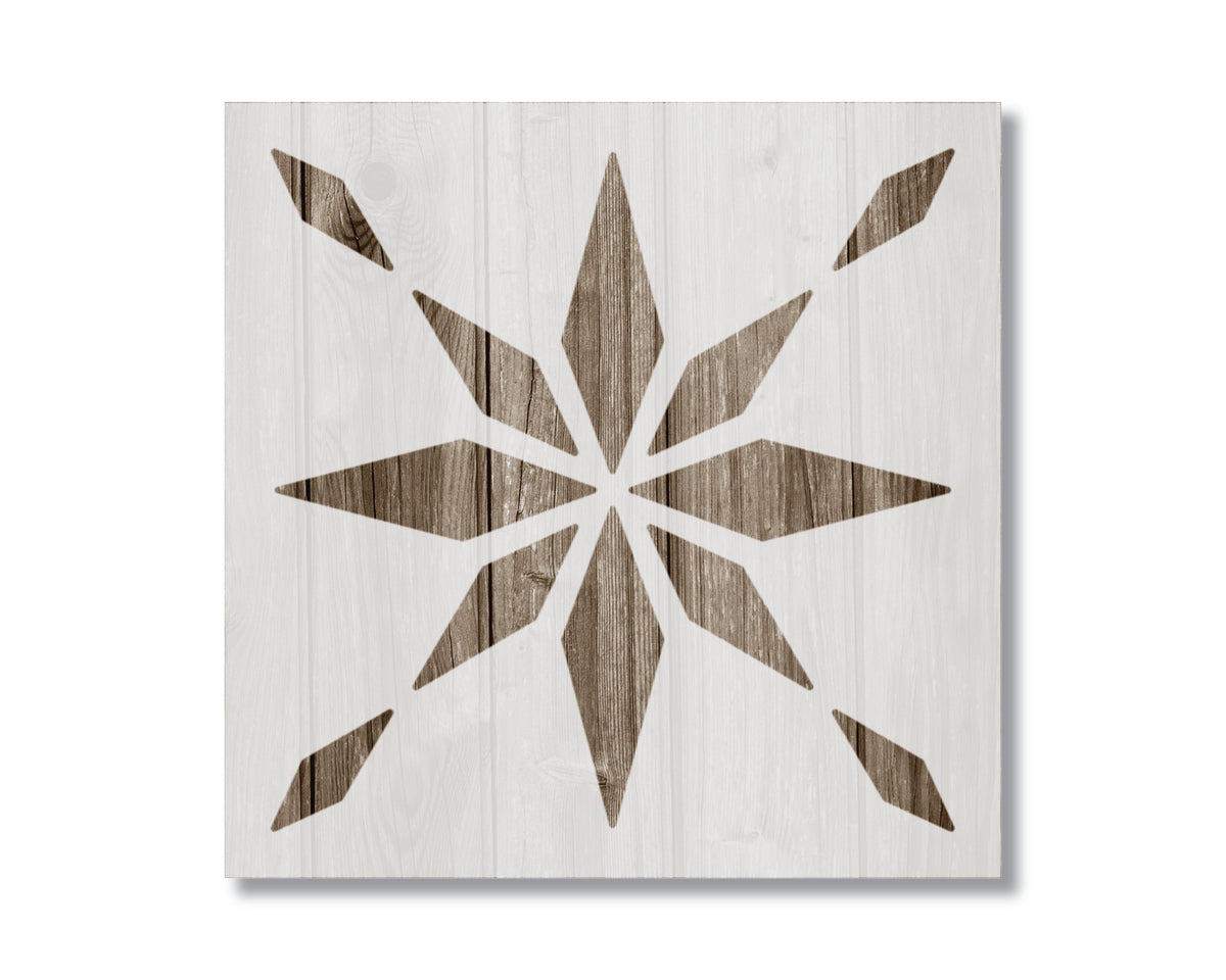 Tile Stencil, Reusable Stencil For Painting And Crafts, 1007