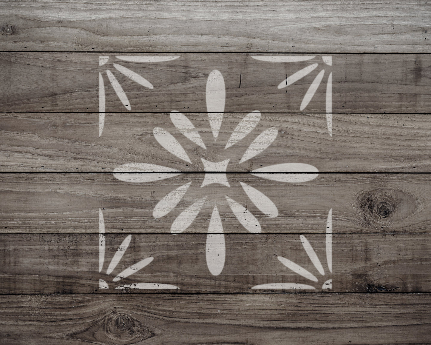 Tile Stencil, Reusable Stencil For Painting, 1008