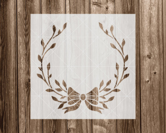 Wreath Stencil, Reusable Stencil For Painting, 2117