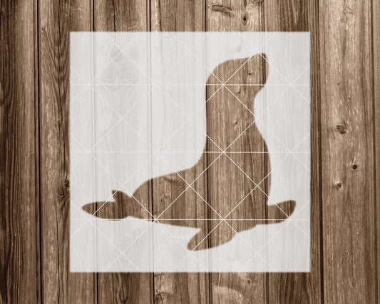 Seal Stencil, Reusable Stencil For Painting, 2286