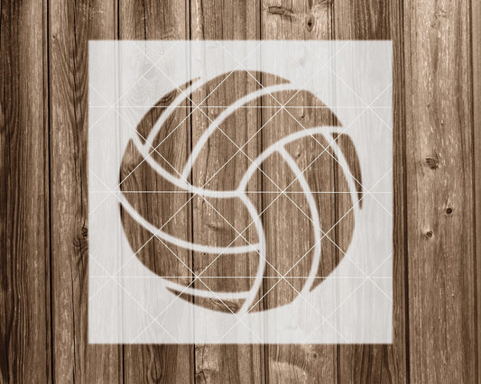 Volleyball Stencil, Reusable Stencil For Painting, 2135