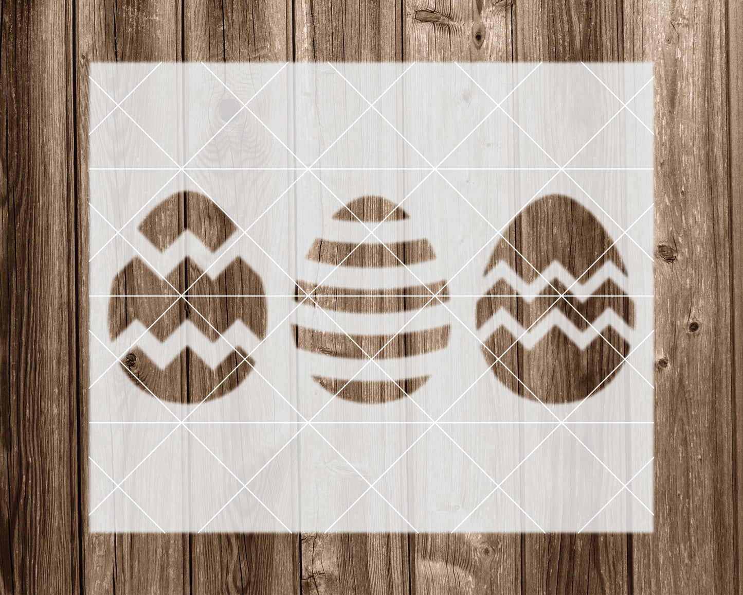 Easter Eggs Stencil, Reusable Stencil For Painting, 2413