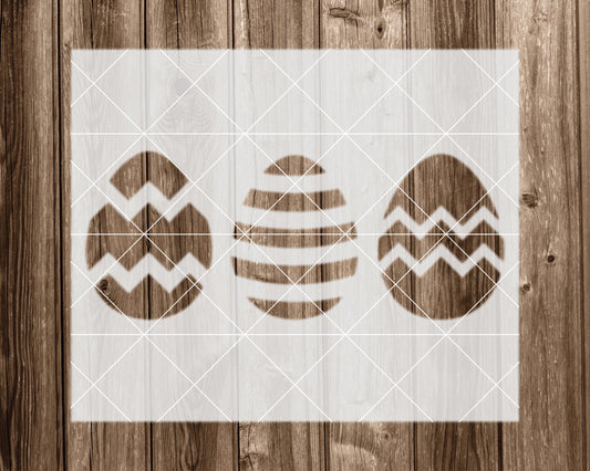 Easter Eggs Stencil, Reusable Stencil For Painting, 2413
