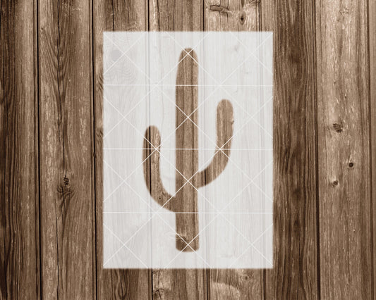 Cactus Stencil, Reusable Stencil For Painting, 2104