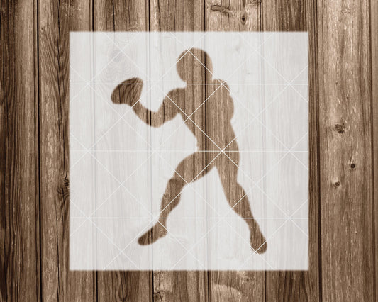 Football Player Stencil, Reusable Stencil For Painting, 2332