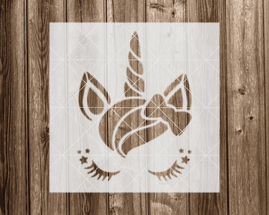 Unicorn Stencil, Reusable Stencil For Painting, 2294