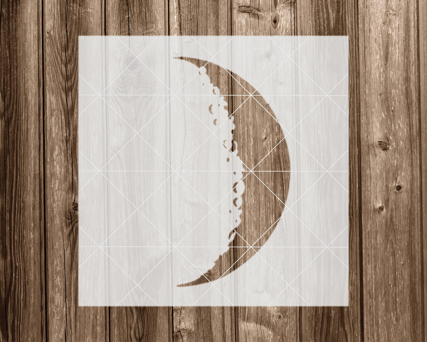 Moon Stencil, Reusable Stencil For Painting, 2225