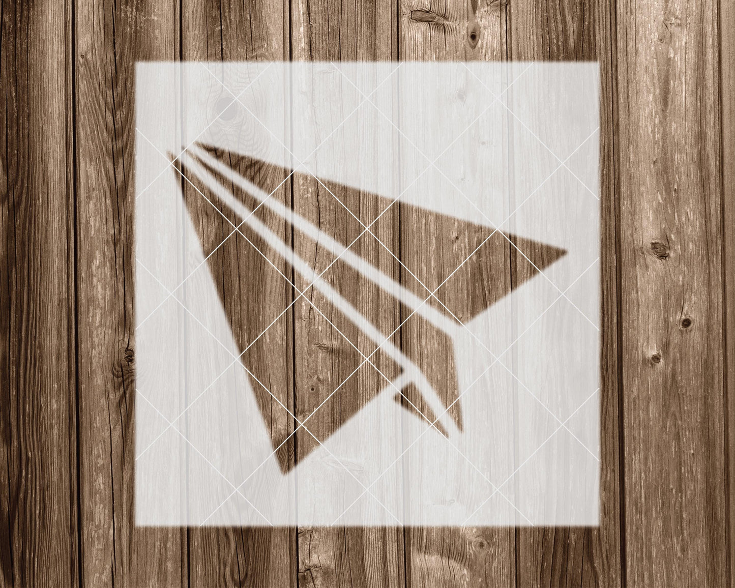 Paper Plane Stencil, Reusable Stencil For Painting, 2393