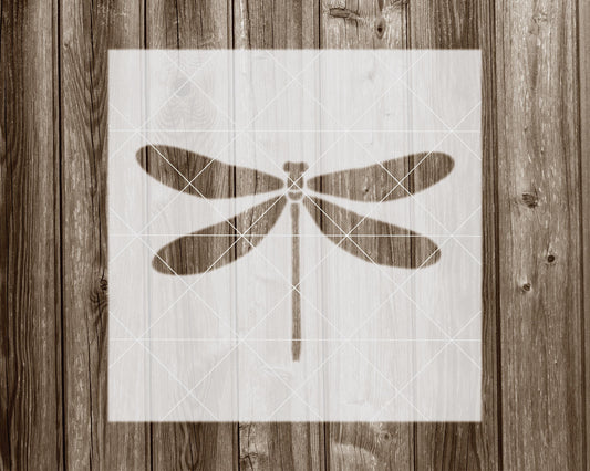 Dragonfly Stencil, Reusable Stencil For Painting, 2086