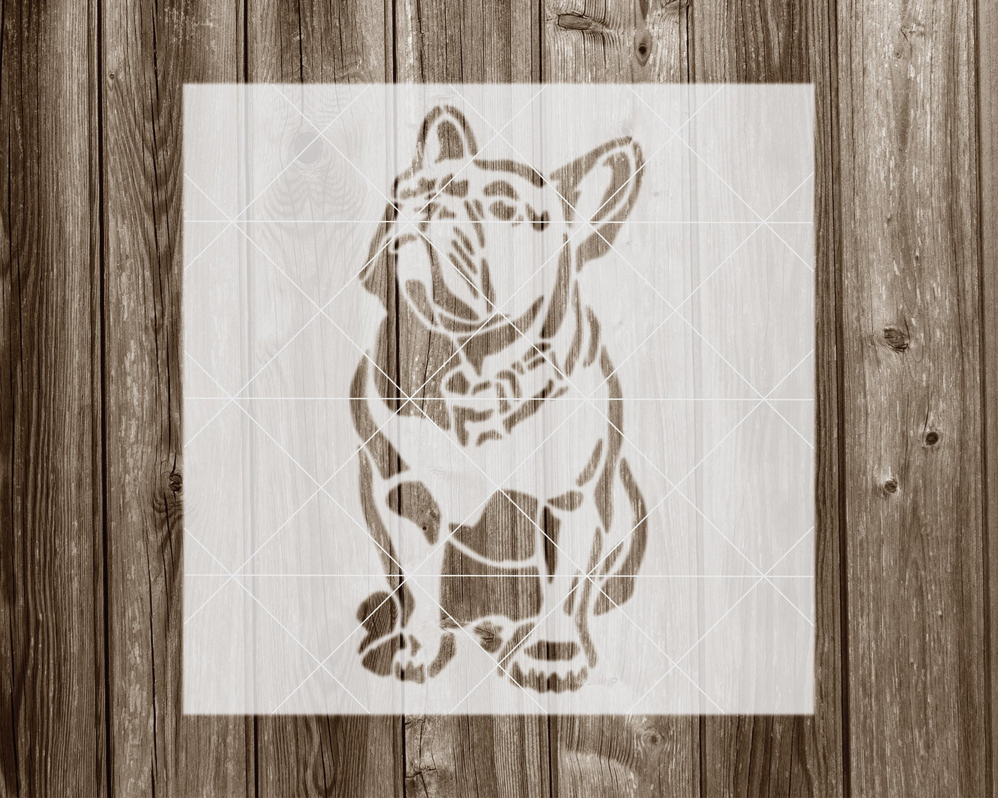 Dog Stencil, Reusable Stencil For Painting, 2121