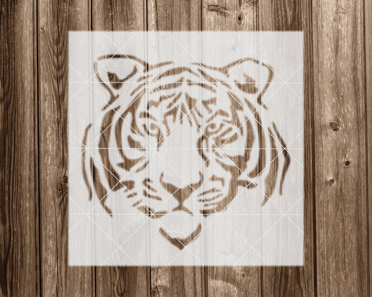 Tiger Stencil, Reusable Stencil For Painting, 2312