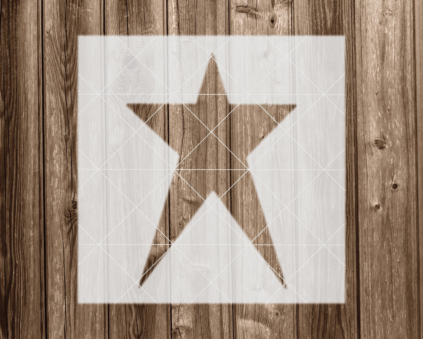 Star Stencil, Reusable Stencil For Painting, 2124
