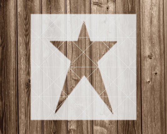 Star Stencil, Reusable Stencil For Painting, 2124