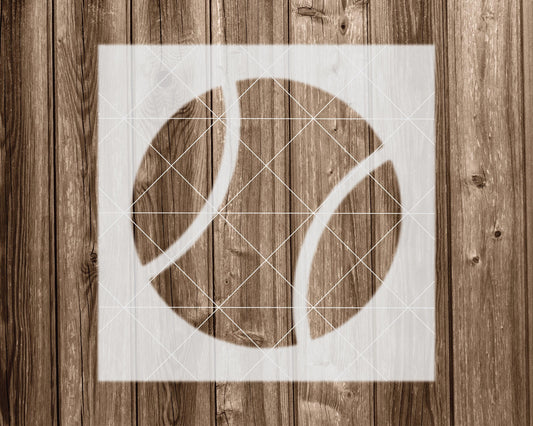 Tennis Ball Stencil, Reusable Stencil For Painting, 2147