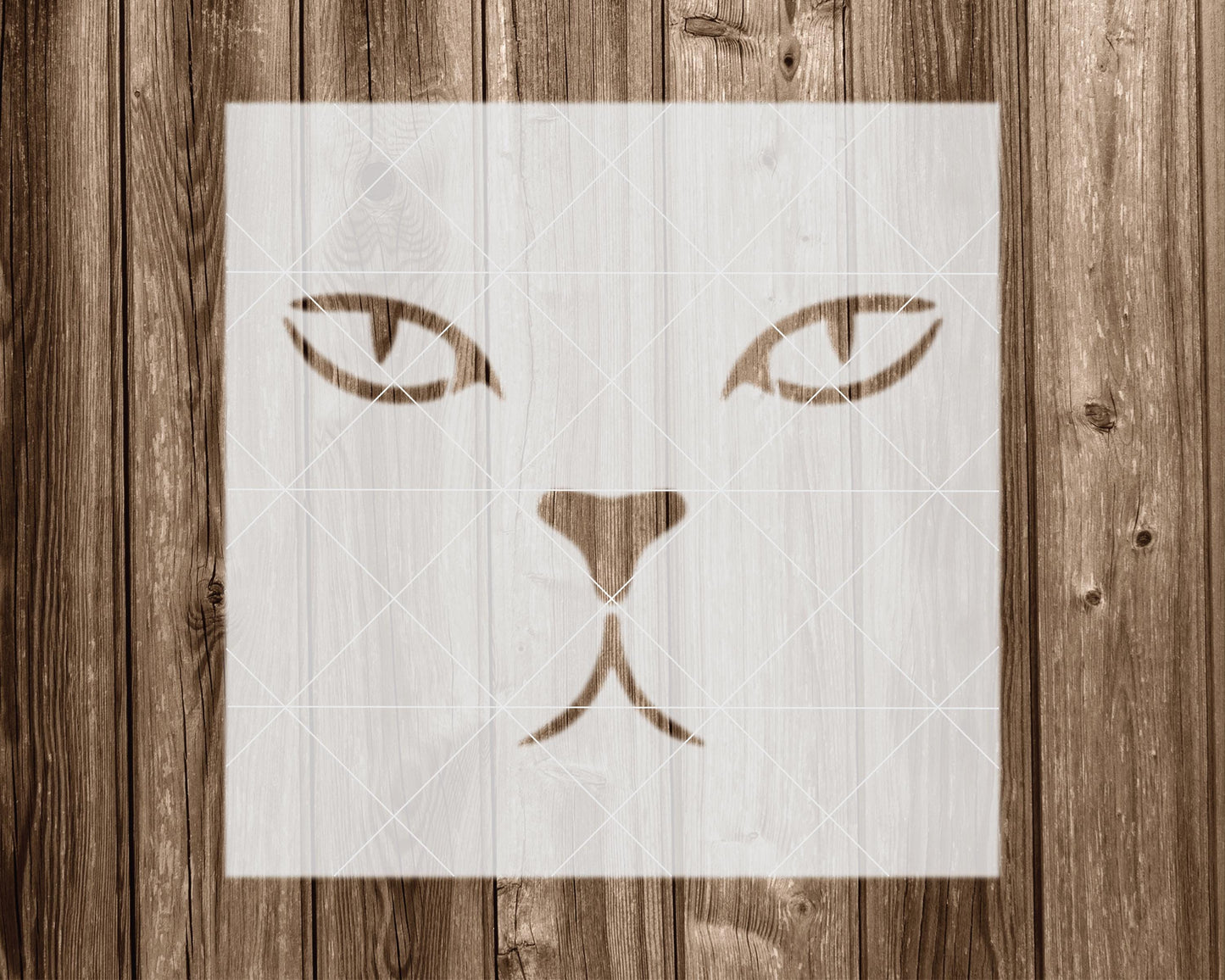Cat Stencil, Reusable Stencil For Painting, 2323