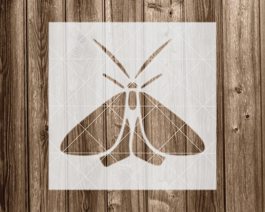 Moth Stencil, Reusable Stencil For Painting, 2325