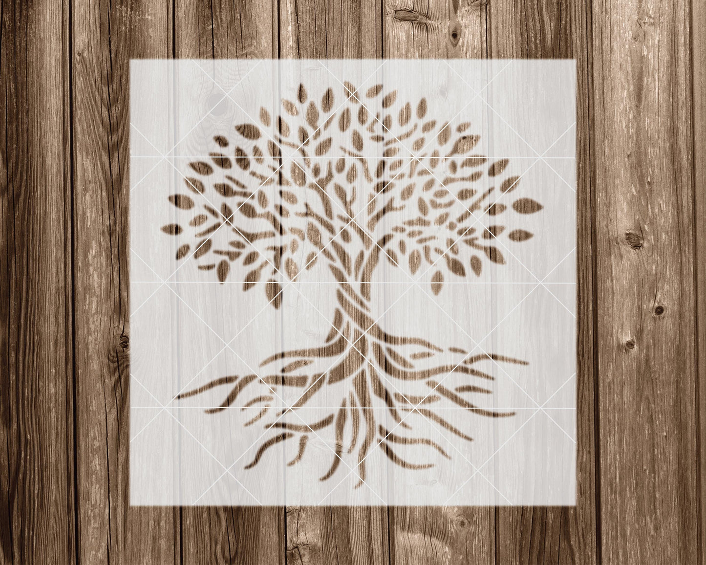 Tree Of Life Stencil, Reusable Stencil For Painting, 2254