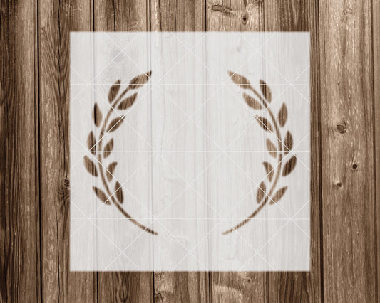 Wreath Stencil, Reusable Stencil For Painting, 2183