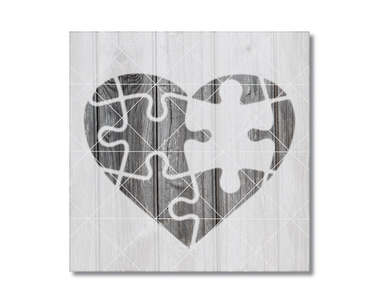 Heart Stencil, Reusable Stencil For Painting, 2337