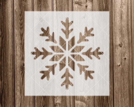Snowflake Stencil, Reusable Mylar for Painting and Crafts, 2371