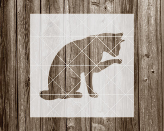 Cat Stencil, Reusable Stencil For Painting, 2190