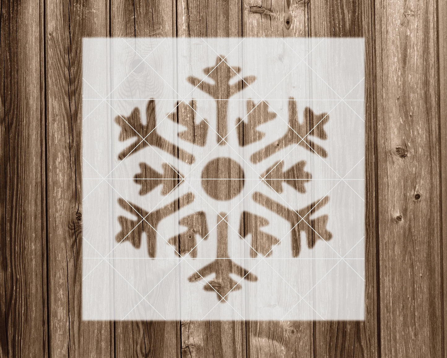 Snowflake Stencil, Reusable Stencil For Painting, 2125