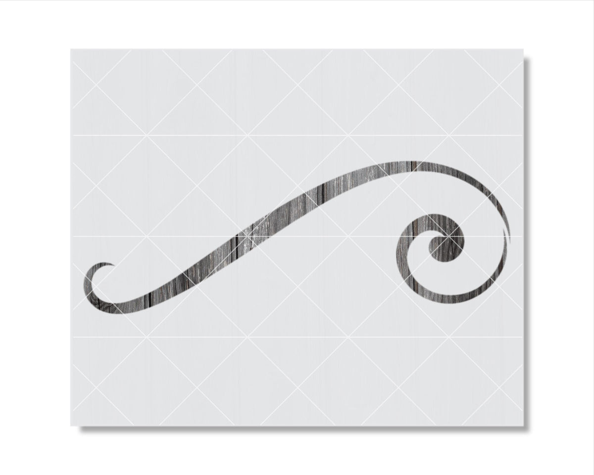 a simple, abstract design consisting of a curved line or shape, which appears to be a stylized representation of a wave or a similar organic form.
