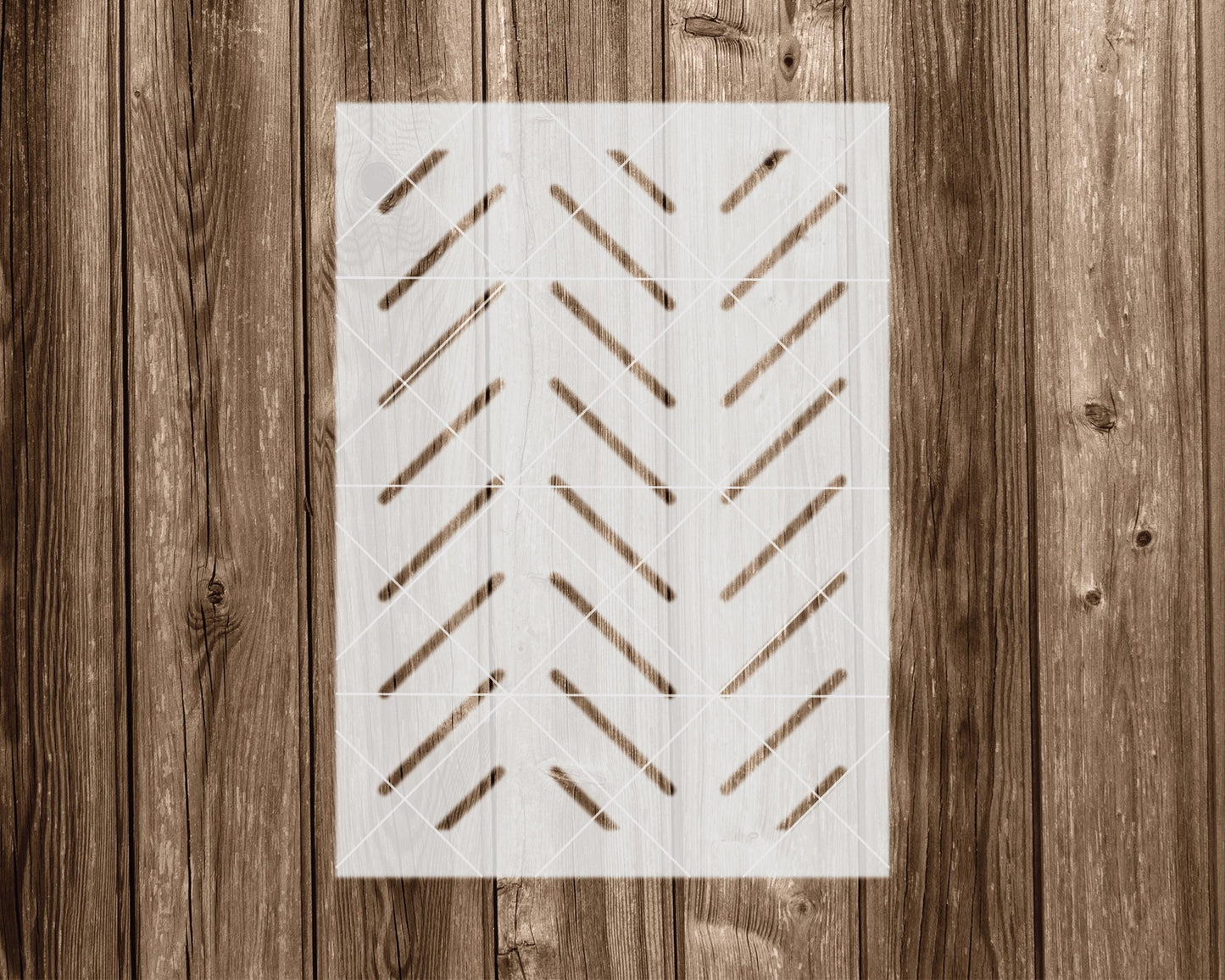 Herringbone Stencil, Reusable Stencil For Painting, 2384