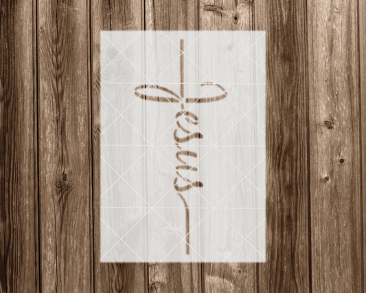 Jesus Stencil, Reusable Stencil For Painting, 2252