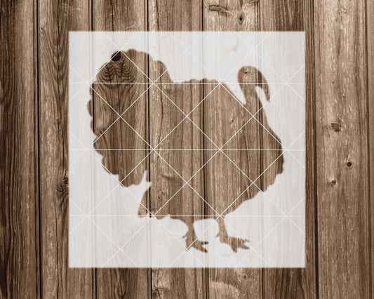 Turkey Stencil, Reusable Stencil For Painting, 2311