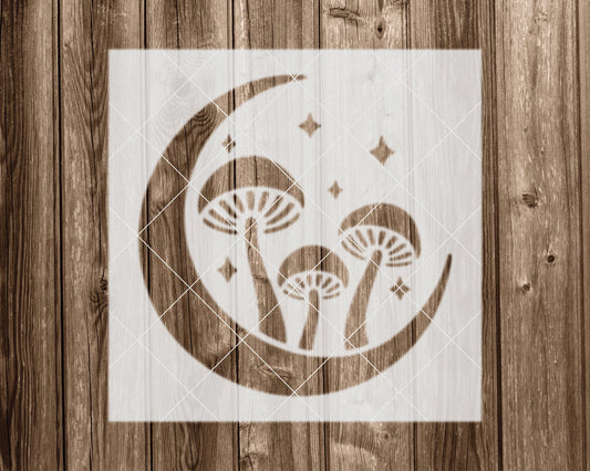 Moon Stencil, Reusable Stencil For Painting, 2397
