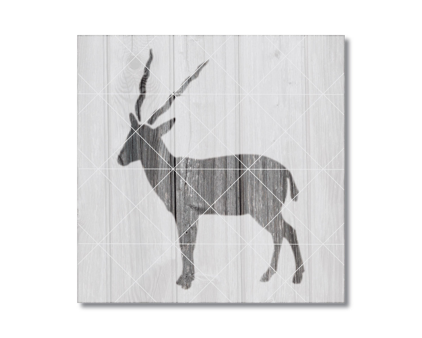 Antelope Stencil, Durable Food Safe Mylar Craft Stencil For Painting & Baking, 2365