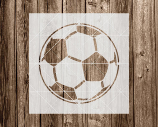 Soccer Ball Stencil, Reusable Stencil For Painting, 2134