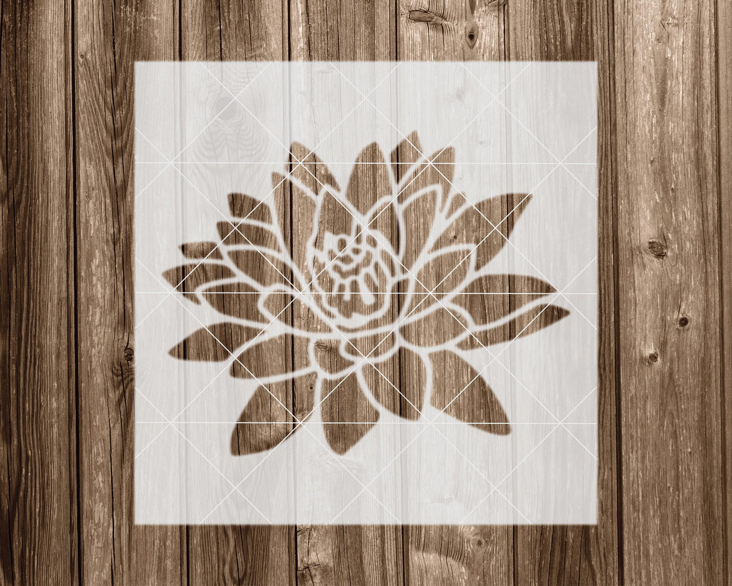 Flower Stencil, Reusable Stencil For Painting, 2177