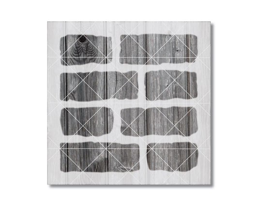 Bricks Stencil, Reusable Mylar for Painting and Crafts, 2385