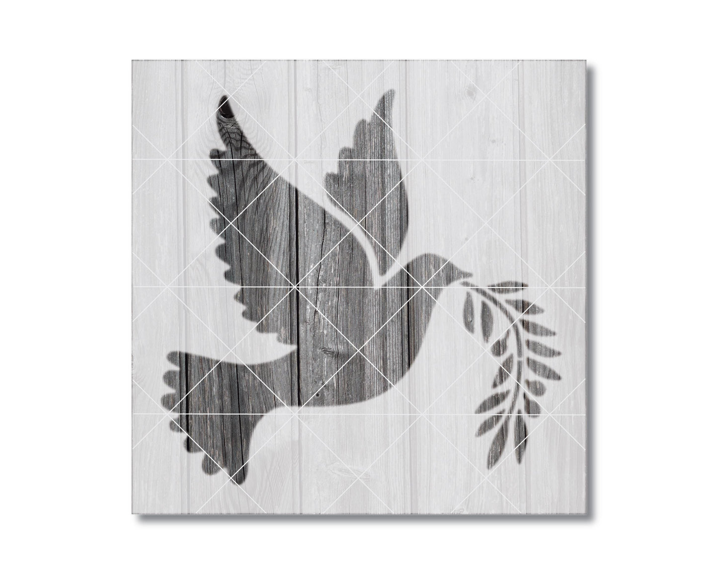 Dove Bird Stencil, Reusable Mylar for Painting and Crafts, 2362