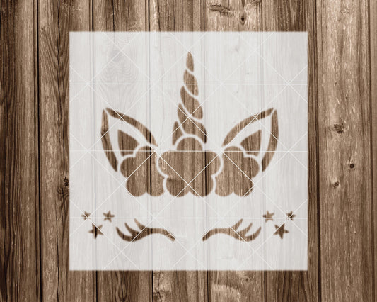 Unicorn Stencil, Reusable Stencil For Painting, 2295
