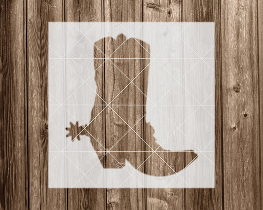 Cowboy Boot Stencil, Reusable Stencil For Painting, 2122
